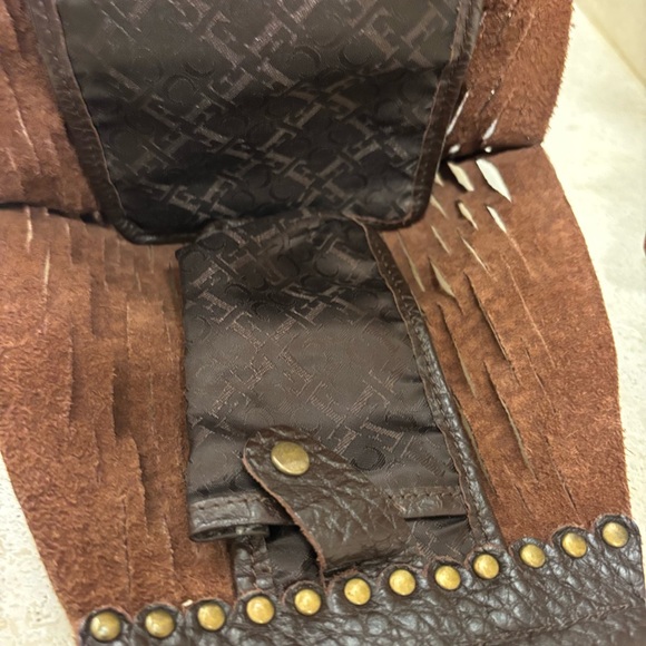 Claudio Ferrici Italian Rare Leather Bag - Picture 11 of 13